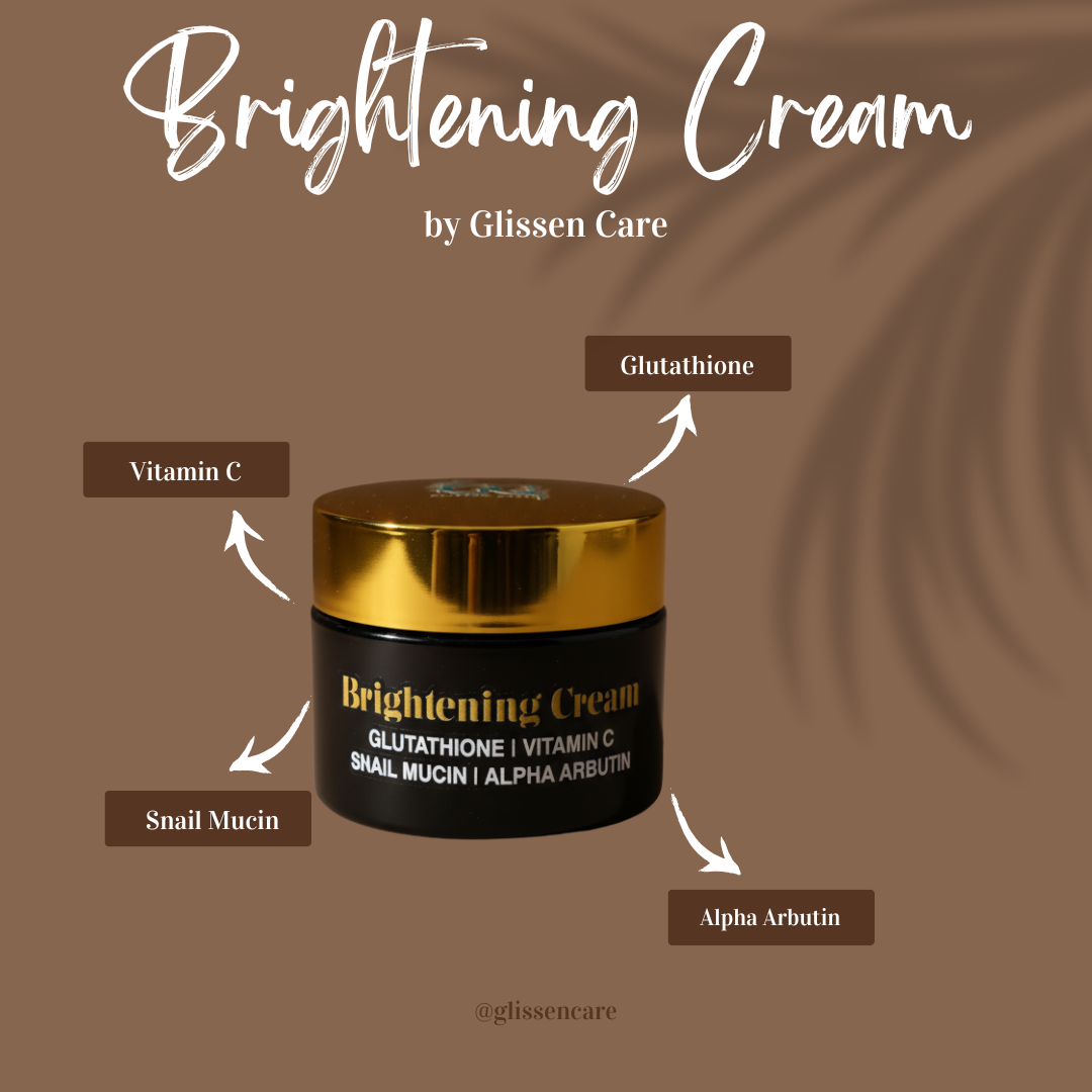 Advance Brightening Cream with Glutathione, Vitamin C, Snail Mucin and Glissen Care Advance Brightening Cream with Glutathione, Vitamin C, Snail Mucin and Glissen Care
