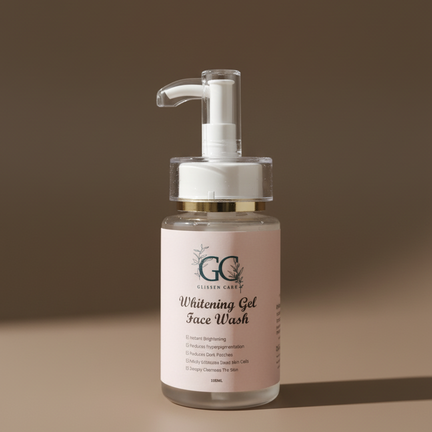 Whitening Gel Facewash By Glissen Care