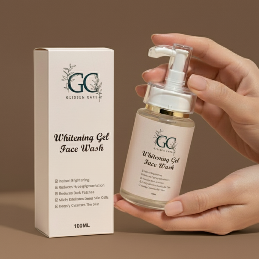 Glissen Care Gel Face Wash with Salicylic Acid, Niacinamide & Alpha Arbutin – Oil Control, Acne Treatment & Skin Brightening