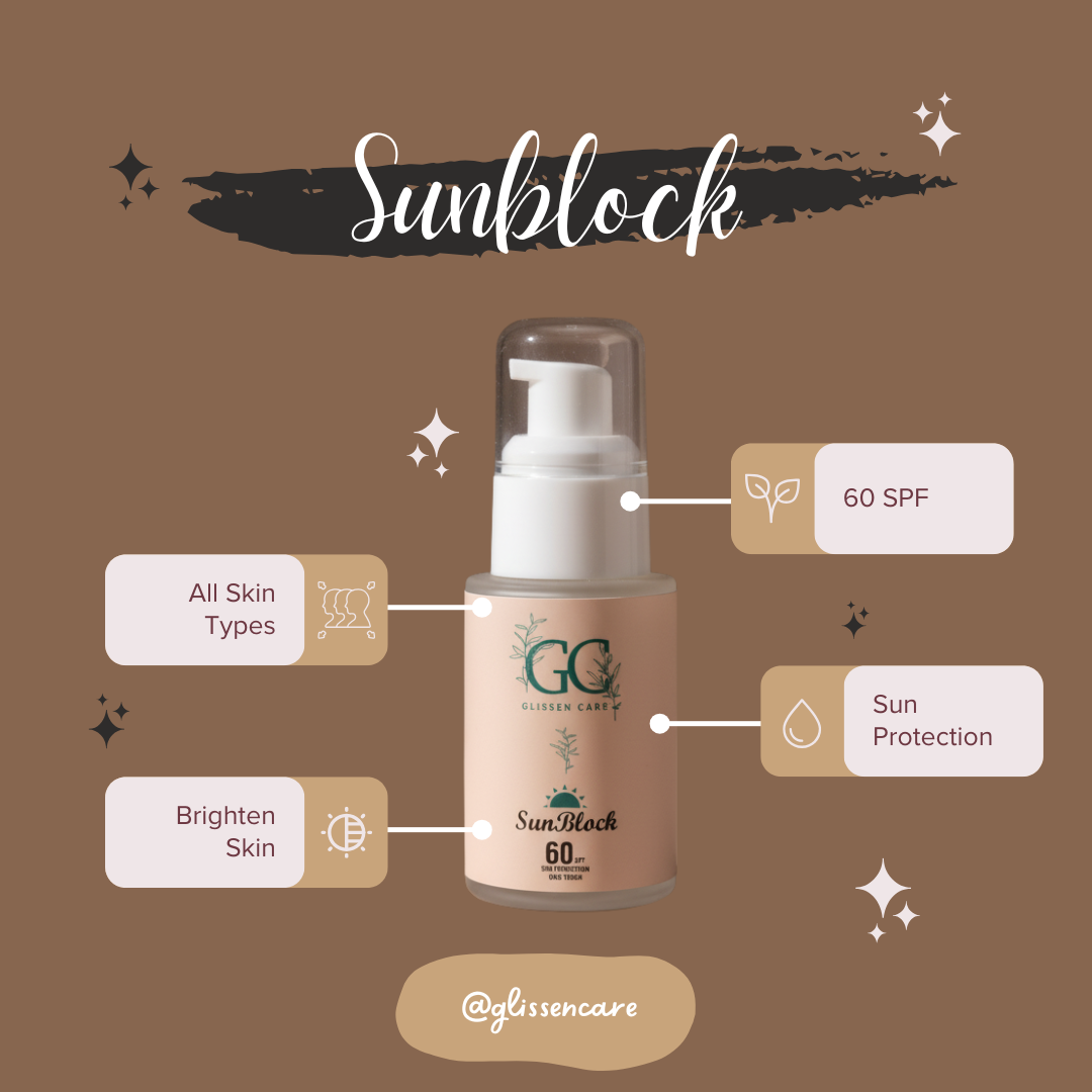 SunBlock 60 SPF by Glissen Care